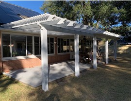 Patio Covers & Pergolas Project in Milton, FL by Hometown Contractors, Inc.