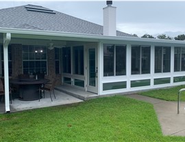 Sunrooms & Enclosures Project in Pensacola, FL by Hometown Contractors, Inc.