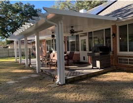 Patio Covers & Pergolas Project in Milton, FL by Hometown Contractors, Inc.