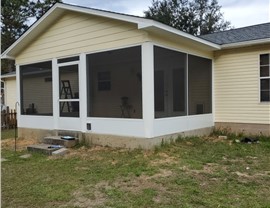 Sunrooms & Enclosures Project in Navarre, FL by Hometown Contractors, Inc.