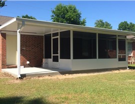 Sunrooms & Enclosures Project in Milton, FL by Hometown Contractors, Inc.