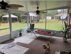 Sunrooms & Enclosures Project in Milton, FL by Hometown Contractors, Inc.