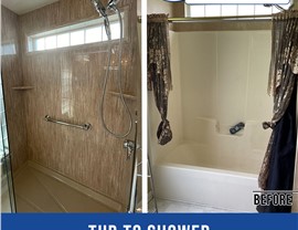 Tubs & Showers, Tubs & Showers Project in Pensacola, FL by Hometown Contractors, Inc.