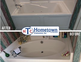 Tubs & Showers, Tubs & Showers Project in Milton, FL by Hometown Contractors, Inc.