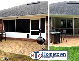 Sunrooms & Enclosures Project in Crestview, FL by Hometown Contractors, Inc.