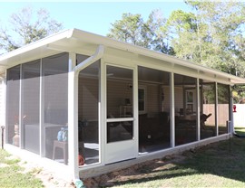 Sunrooms & Enclosures Project in Milton, FL by Hometown Contractors, Inc.