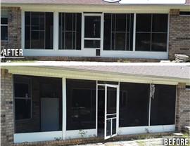 Sunrooms & Enclosures Project in Navarre, FL by Hometown Contractors, Inc.