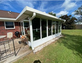 Sunrooms & Enclosures Project in Milton, FL by Hometown Contractors, Inc.