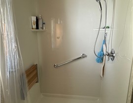 Tubs & Showers Project in Pensacola, FL by Hometown Contractors, Inc.