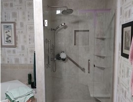 Tubs & Showers Project in Milton, FL by Hometown Contractors, Inc.