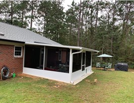 Sunrooms & Enclosures Project in Milton, FL by Hometown Contractors, Inc.