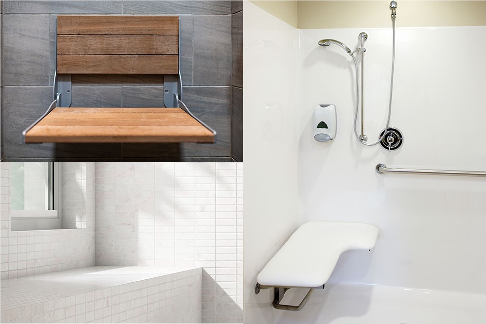 Choosing Shower Seating to Match Your Bathing Needs