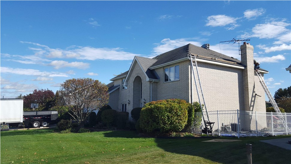 Gutters, Roofing Project in Tinley Park, IL by Horizon Restoration