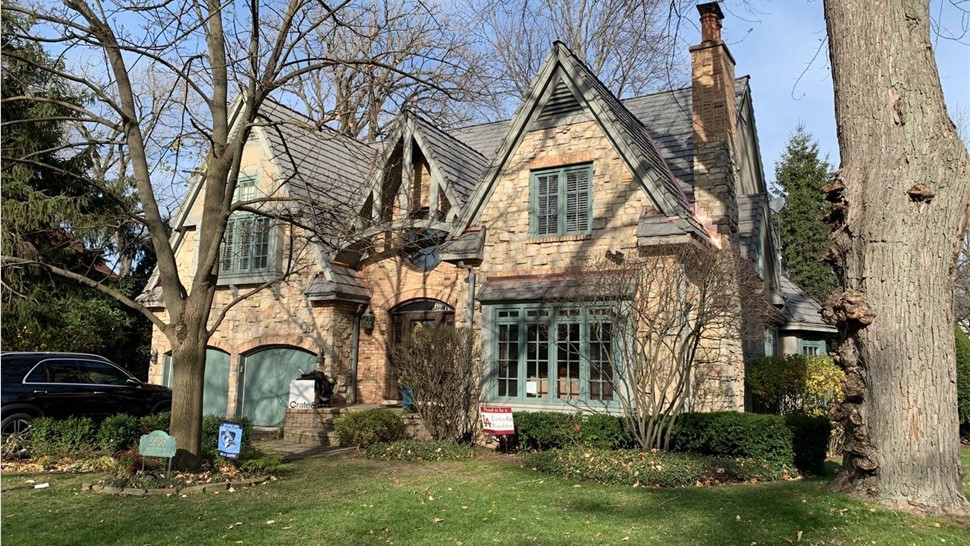 Gutters, Roofing Project in Wilmette, IL by Horizon Restoration