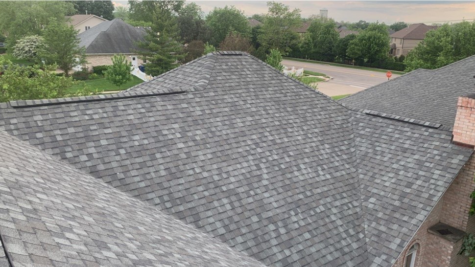 Doors, Gutters, Roofing Project in Mokena, IL by Horizon Restoration