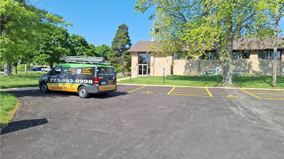 Gutters, Roofing, Roofing Project in Zion, IL by Horizon Restoration