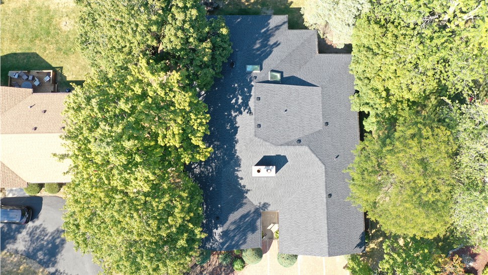 Gutters, Roofing Project in Olympia Fields, IL by Horizon Restoration