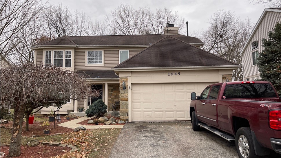 Gutters, Roofing Project in Mundelein, IL by Horizon Restoration
