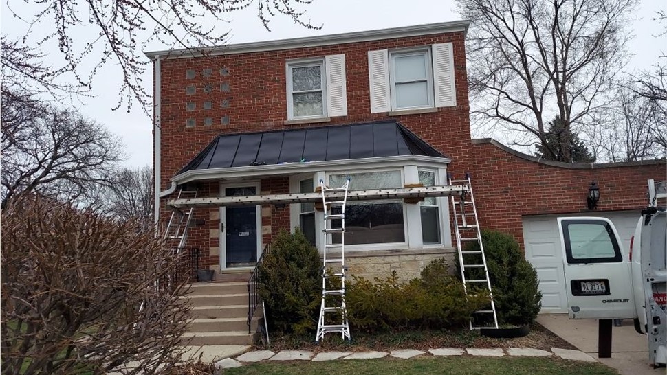 Gutters, Roofing Project in Skokie, IL by Horizon Restoration