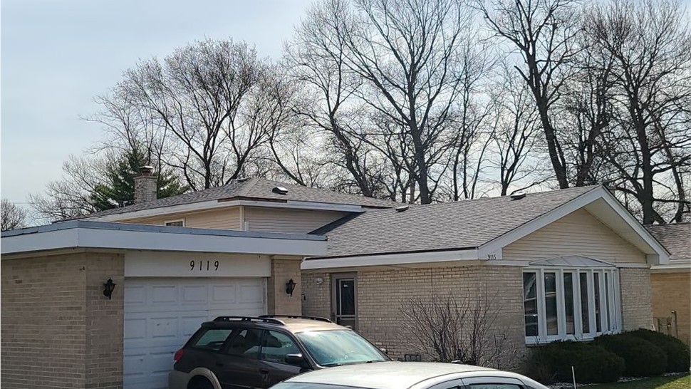 Gutters, Roofing Project in Skokie, IL by Horizon Restoration