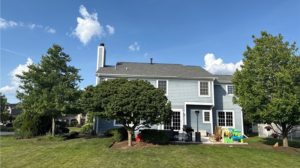 Gutters, Roofing, Roofing Replacement Project in Frankfort, IL by Horizon Restoration