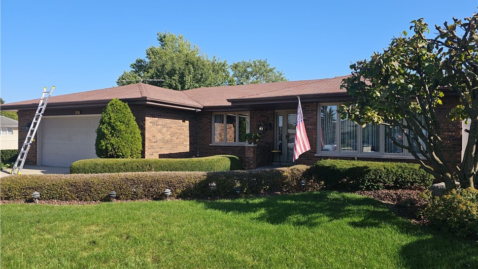 Doors, Gutters, Roofing, Roofing Project in Orland Park, IL by Horizon Restoration