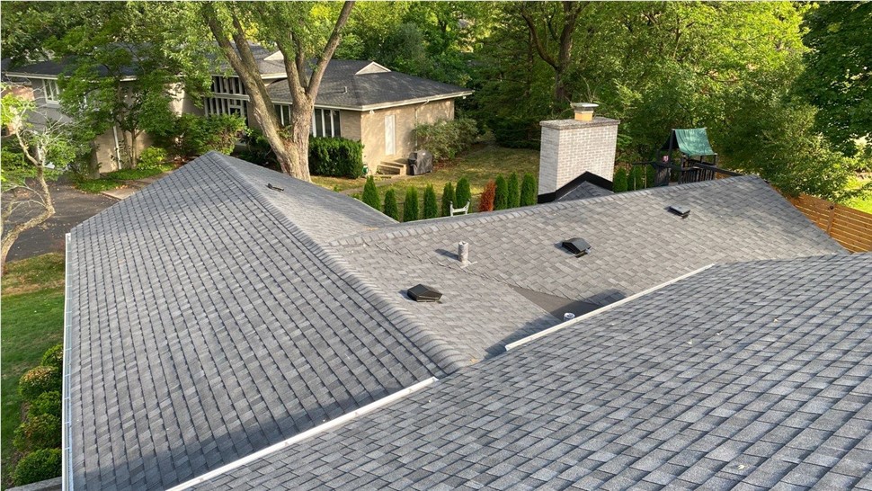 Gutters, Roofing Project in Glencoe, IL by Horizon Restoration