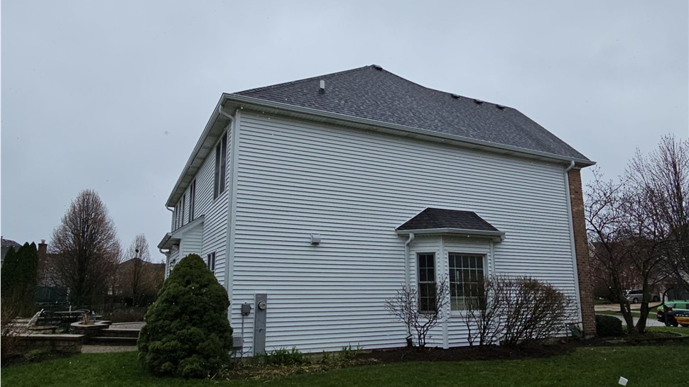 Gutters, Roofing, Siding Project in Naperville, IL by Horizon Restoration