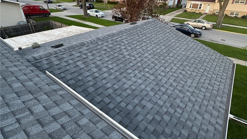 Gutters, Roofing, Roofing Replacement Project in Des Plaines, IL by Horizon Restoration