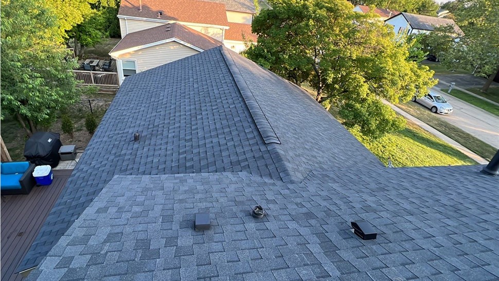 Gutters, Roofing, Siding Project in Lake Zurich, IL by Horizon Restoration