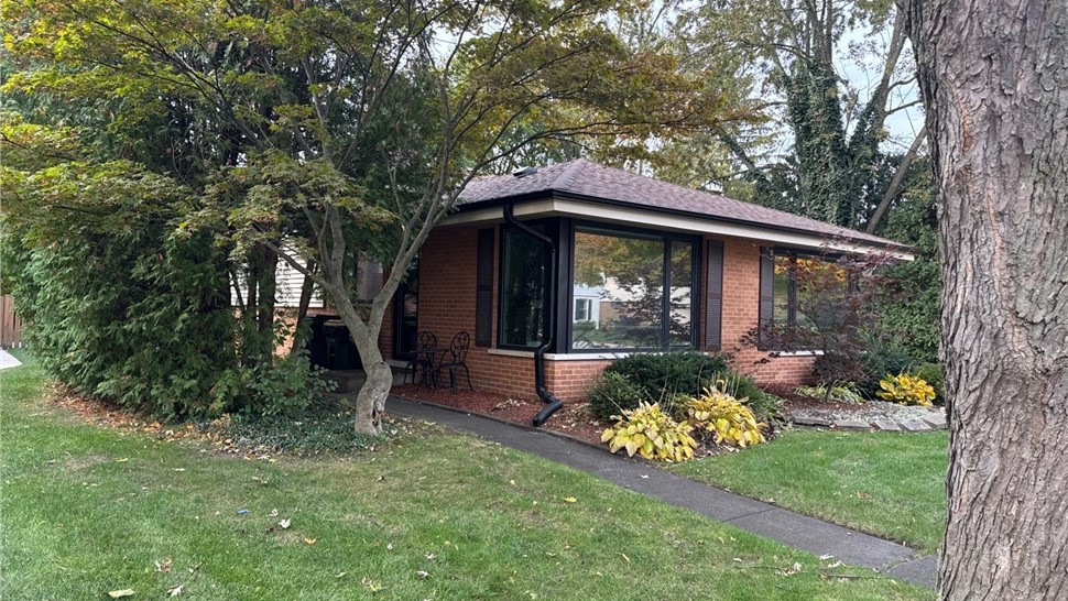 Gutters, Roofing, Roofing Replacement Project in Arlington Heights, IL by Horizon Restoration