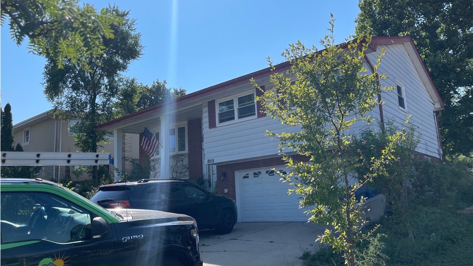 Gutters, Siding Project in Hickory Hills, IL by Horizon Restoration