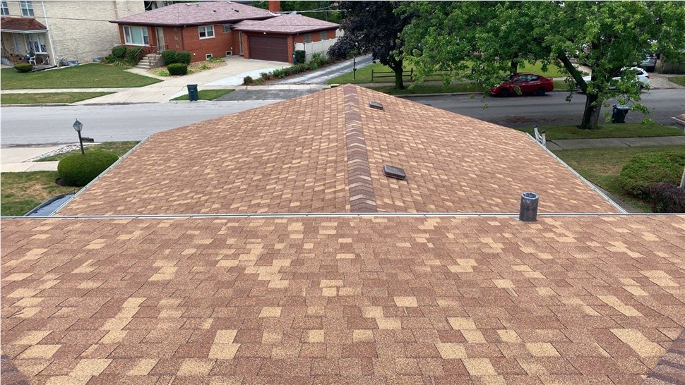 Gutters, Roofing Project in Morton Grove, IL by Horizon Restoration