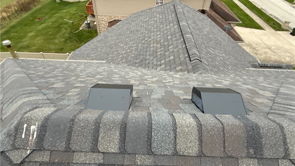 Gutters, Roofing, Roofing Project in Lynwood, IL by Horizon Restoration