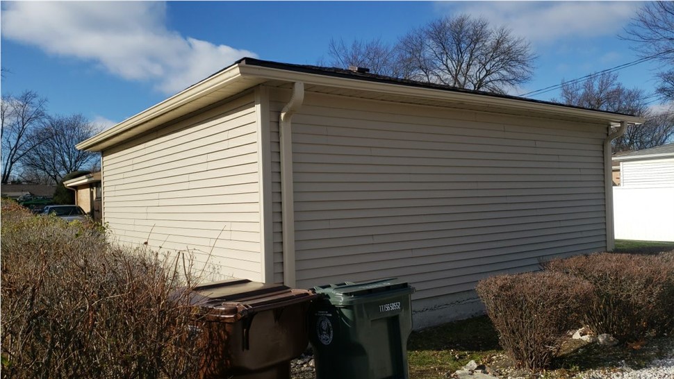 Gutters, Roofing, Siding Project in Skokie, IL by Horizon Restoration