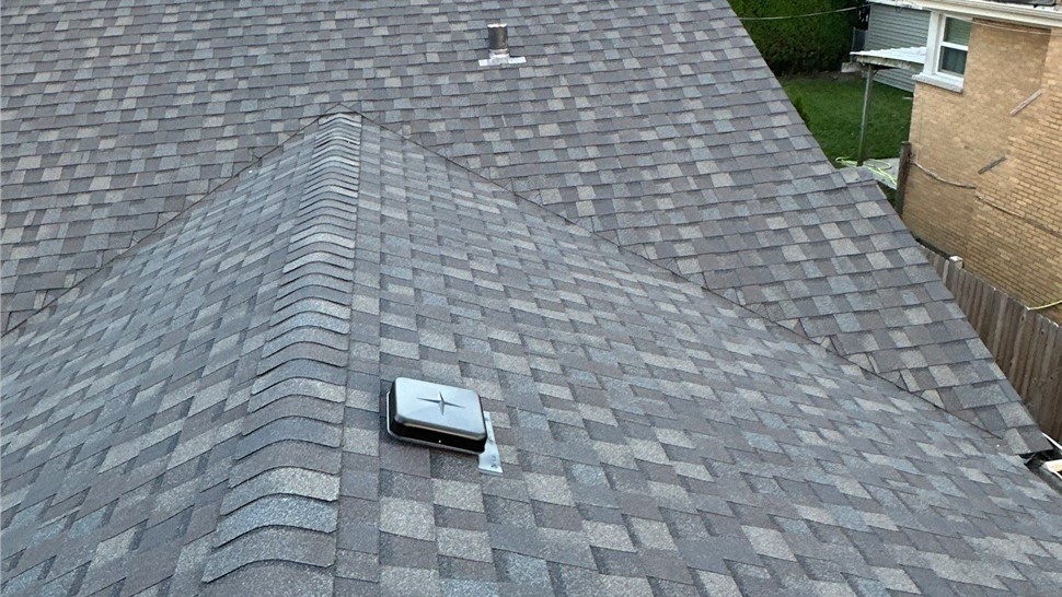 Gutters, Roofing, Roofing Project in Park Ridge, IL by Horizon Restoration