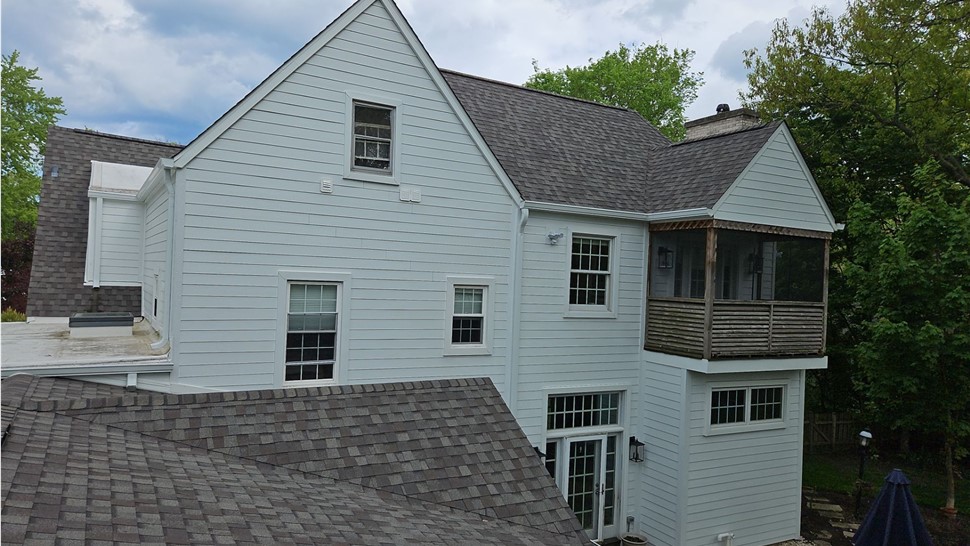 Gutters, Roofing, Siding Project in Highland Park, IL by Horizon Restoration