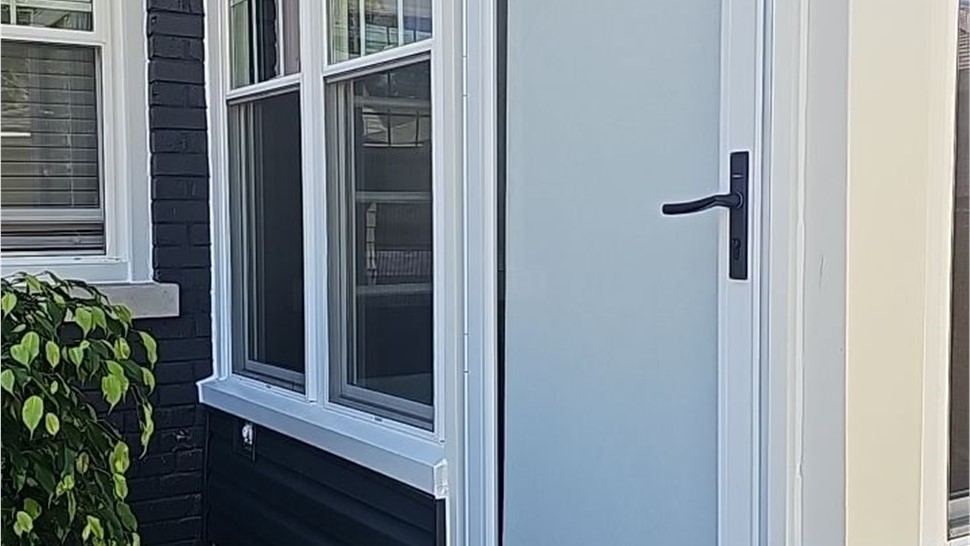 Doors, Gutters, Roofing, Siding Project in Skokie, IL by Horizon Restoration