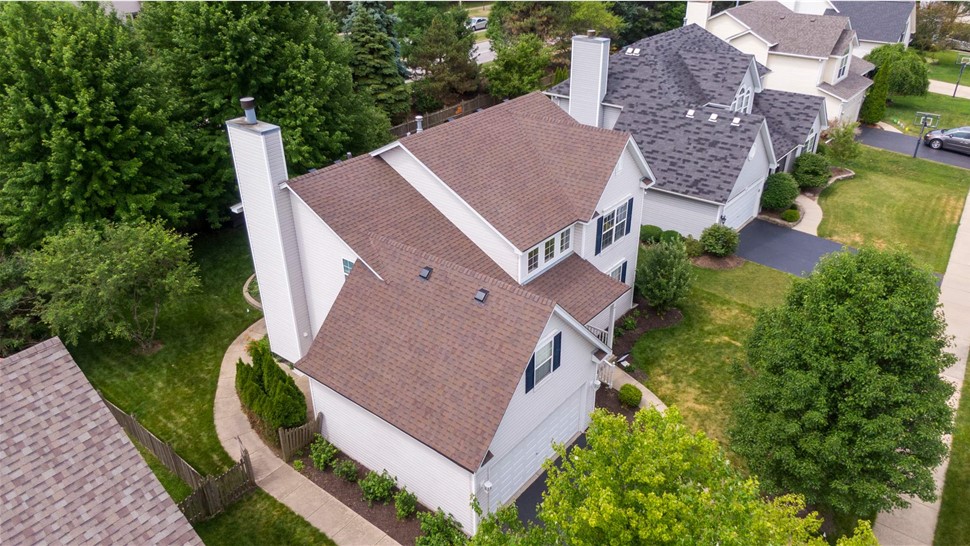 Gutters, Roofing Project in Naperville, IL by Horizon Restoration