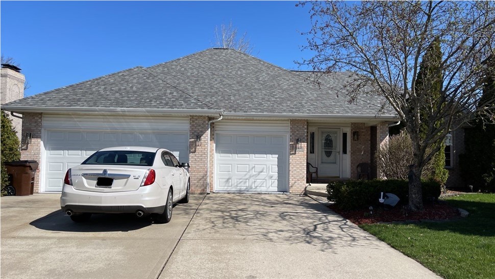 Doors, Gutters, Roofing Project in Mokena, IL by Horizon Restoration