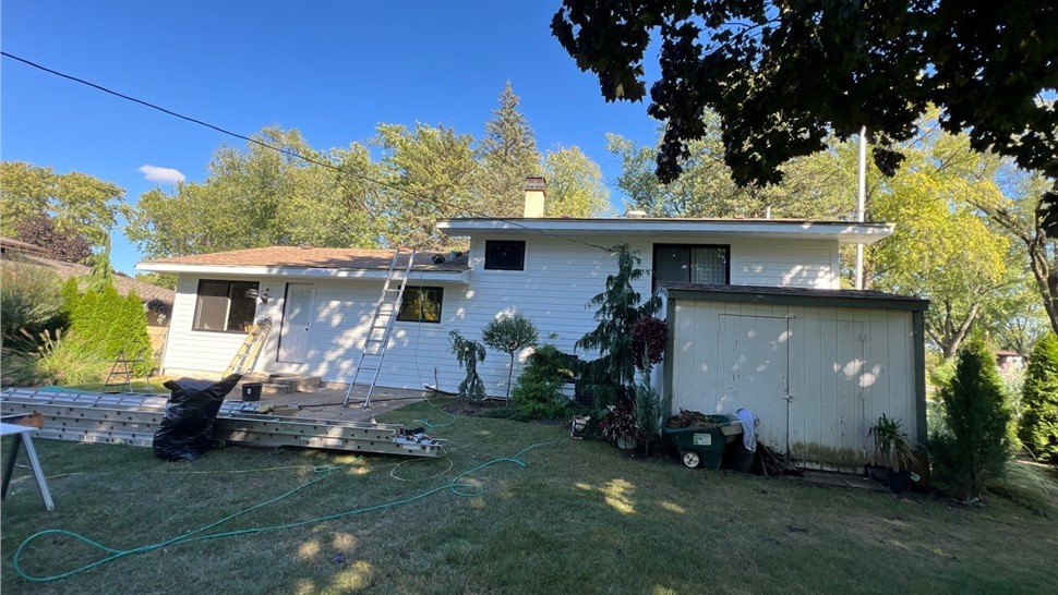 Gutters, Siding Project in Mount Prospect, IL by Horizon Restoration