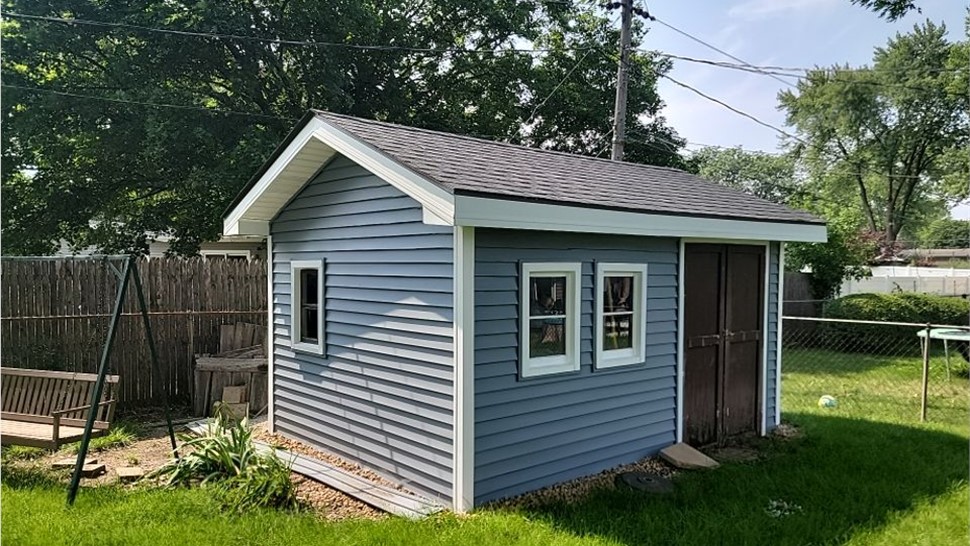 Gutters, Roofing, Siding Project in North Aurora, IL by Horizon Restoration