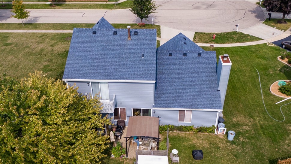 Gutters, Roofing, Siding Project in Streamwood, IL by Horizon Restoration