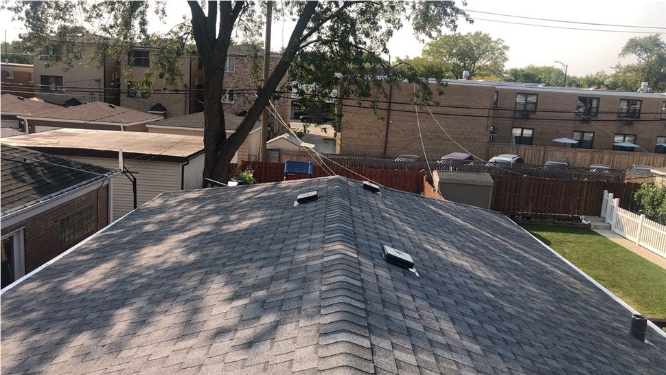 Gutters, Roofing Project in Chicago, IL by Horizon Restoration