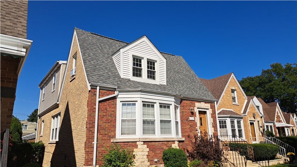 Gutters, Roofing, Roofing Replacement, Windows Project in Chicago, IL by Horizon Restoration