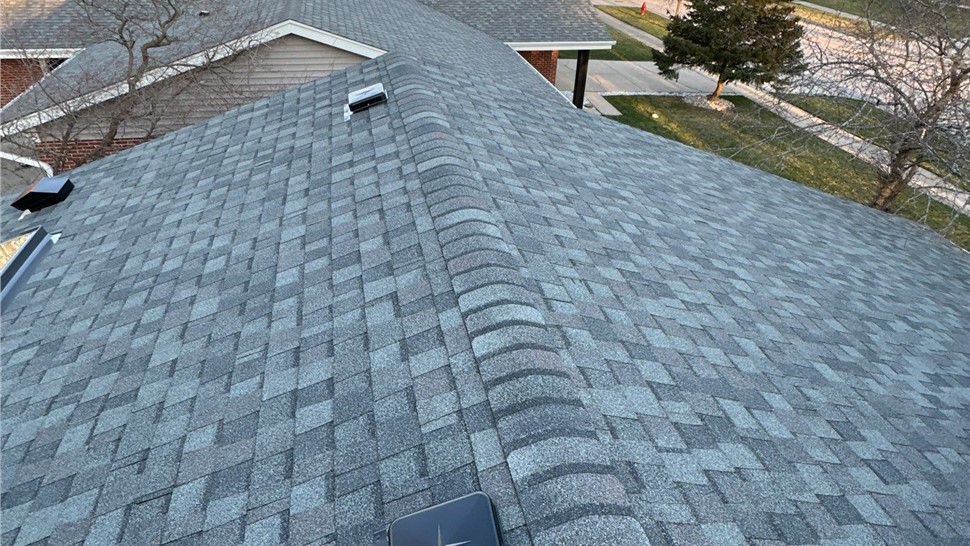 Doors, Gutters, Roofing Project in Arlington Heights, IL by Horizon Restoration