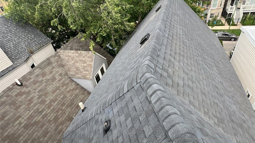 Gutters, Roofing, Roofing Replacement, Siding Project in Chicago, IL by Horizon Restoration