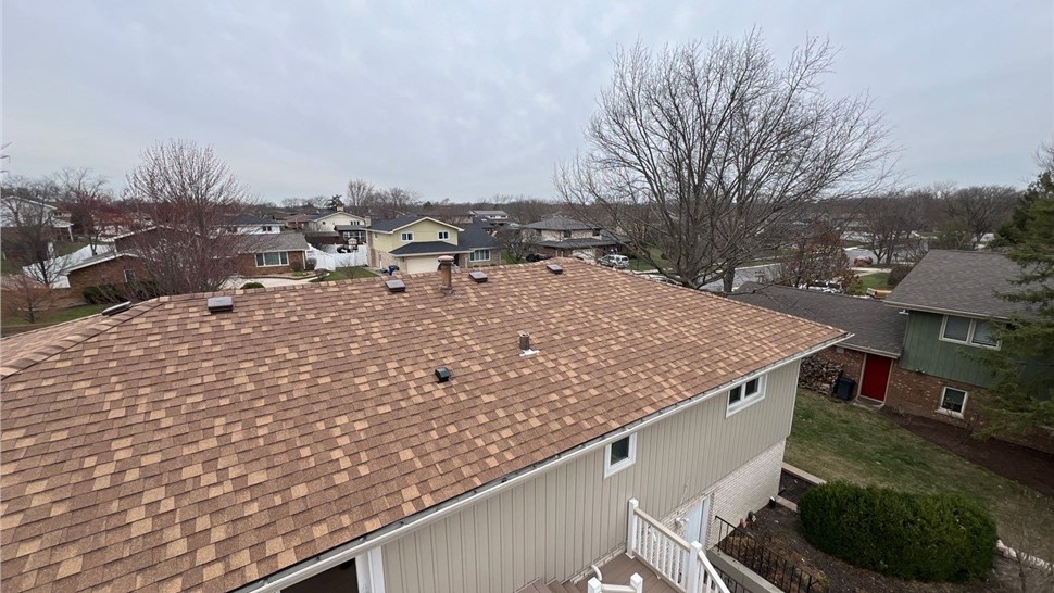 Gutters, Roofing, Roofing Replacement Project in Orland Park, IL by Horizon Restoration