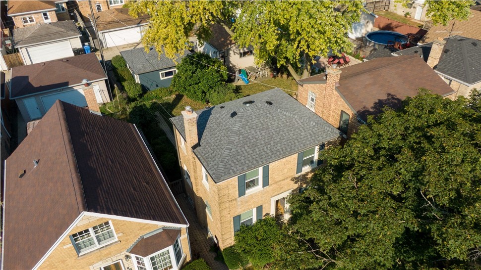 Gutters, Roofing, Roofing Replacement Project in Chicago, IL by Horizon Restoration