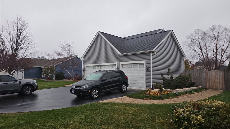 Gutters, Roofing, Roofing, Siding Project in Algonquin, IL by Horizon Restoration